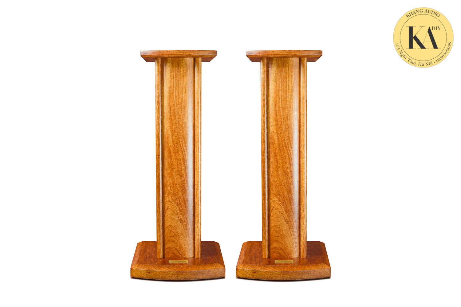 Chân Loa Bookshelf Gỗ Gõ Đỏ ( 1 Cặp ) Khang Audio 0336380099