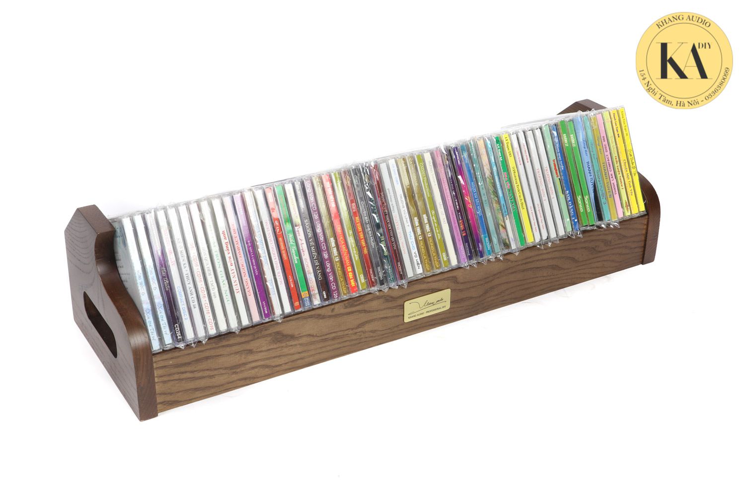 Khay CD Gỗ Sồi D1 Khang Audio DIY 0336380099