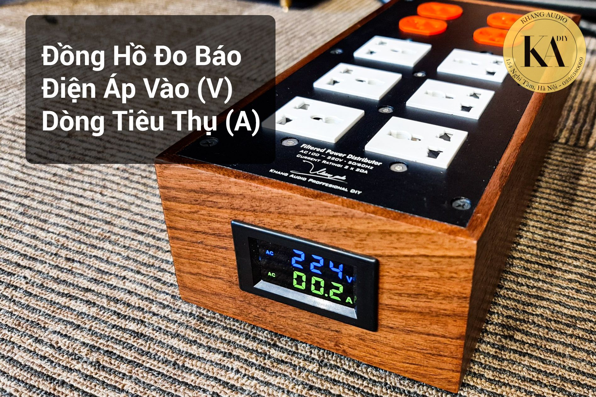 ổ cắm lọc điện k5
