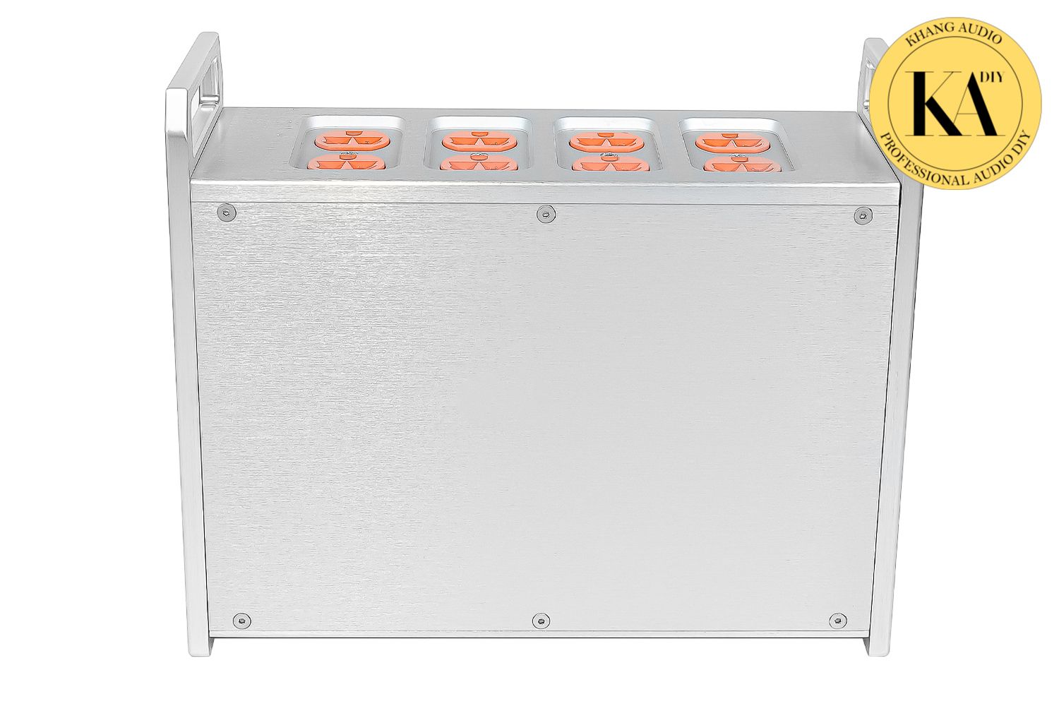 Mặt bên lọc điện Schaffner 50A, vỏ nhôm phay xước