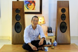  loa ván hở dòng loa 3 đường tiếng của Isophon Klang film do khang-audio DIY 