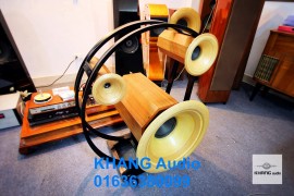 Chinh phục đỉnh cao âm thanh với loa toàn dải thùng kèn trước bằng gỗ sồi 