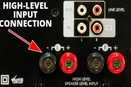 Sự khác biệt giữa cổng Low-Level Input và cổng High-Level Input trên loa subwoofer