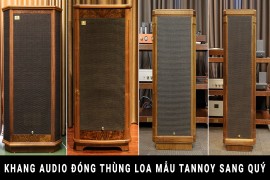 Đóng Thùng Loa Mẫu Tannoy Sang Quý