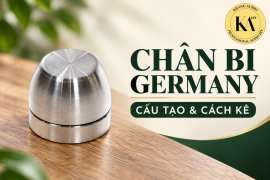 Chân bi Germany: cấu tạo và cách kê thiết bị audio