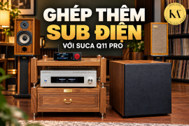 Trải Nghiệm Giải Pháp Ghép Thêm Sub Điện Bằng DAC SUCA Q11 Pro Với Hệ Thống Amply Không Có Đường Sub Out