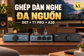 Đánh Giá Combo AIYIMA (DAC D07 + Pre T1 Pro + Amply A20): Giải Pháp Chi-Fi Toàn Diện