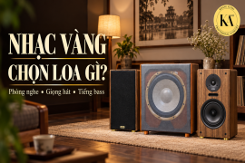 Nhạc vàng chọn loa gì cho hợp?
