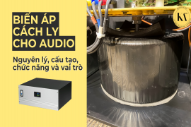 Biến áp cách ly cho audio: nguyên lý, cấu tạo, chức năng và vai trò