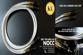 Dây AV Nocc Giắc Carbon Hà Lan 