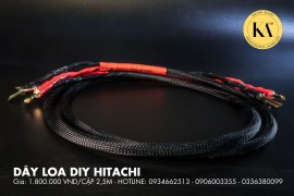 90% KHÁCH HÀNG ĐÁNH GIÁ CAO ĐÔI DÂY LOA HITACHI DIY 36 LÕI