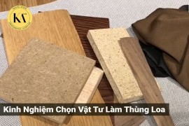 Chia Sẻ Kinh Nghiệm Chọn Vật Tư Làm Thùng Loa